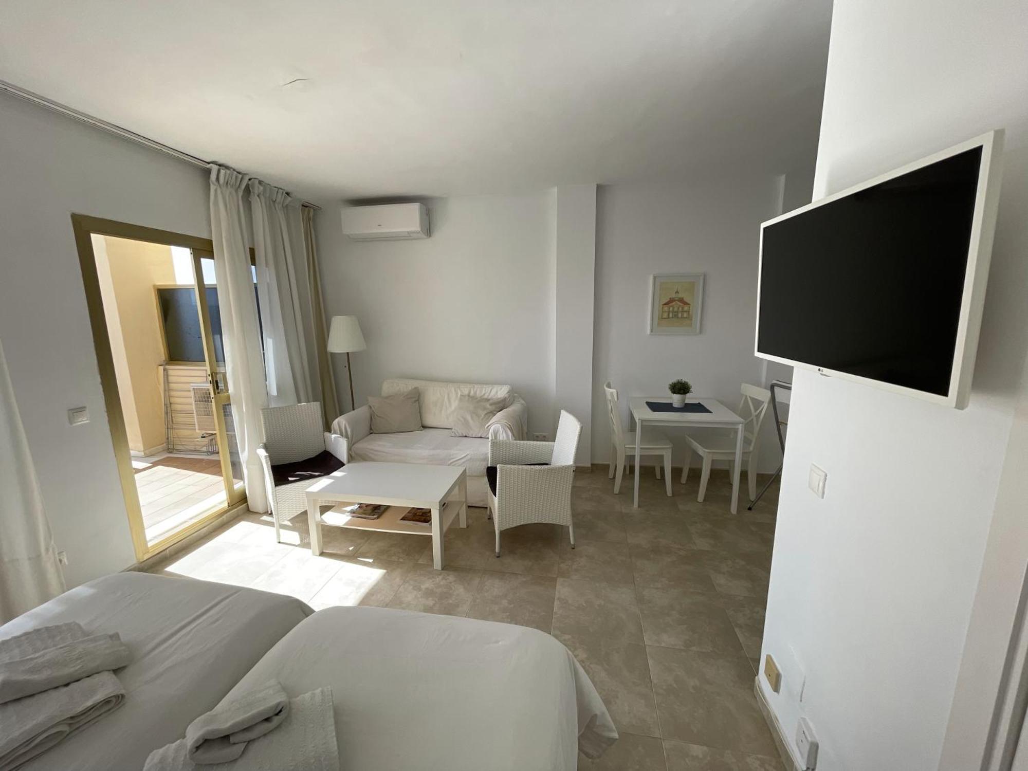 Estudio Primera Linea 50 Mtrs Playa. Fibra 600Mb Marbella Exterior foto